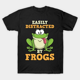 Easily Distracted By Frogs T-Shirt